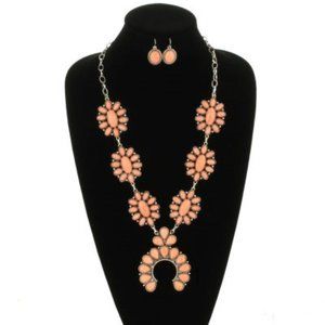 SQUASH blossom necklace set